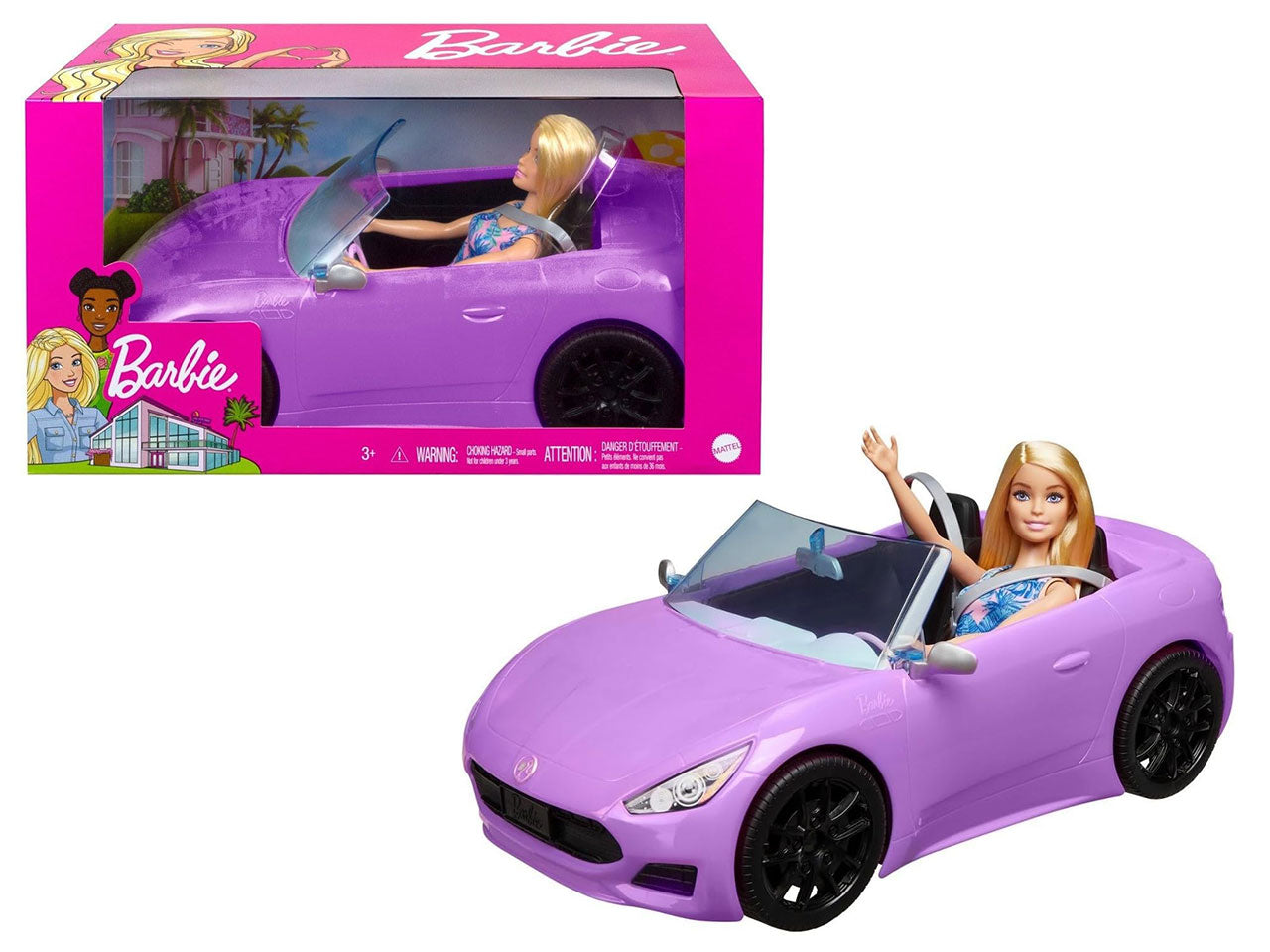 Barbie Auto Decappottabile Playset