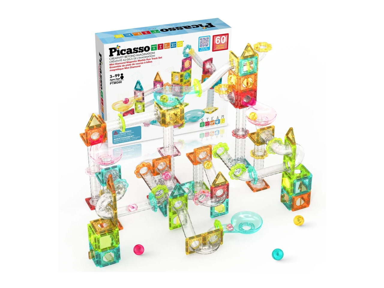 Pista Biglie Media Magnetic 60 pz