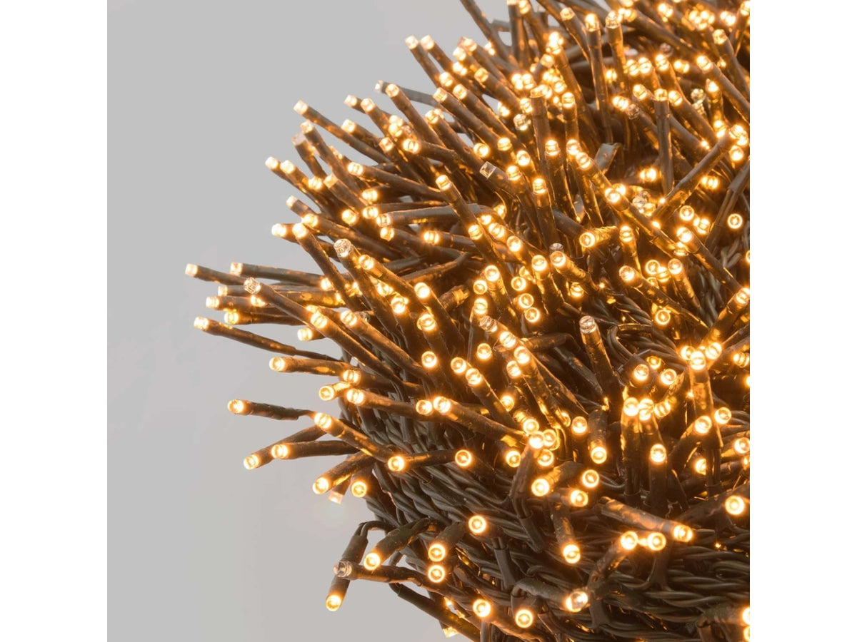 Catena 1000miniLed Bianco Caldo+ Flash Diamond B. Freddo