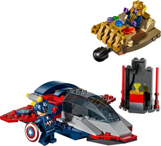 Capitan America Contro Thanos Cod. 6527604