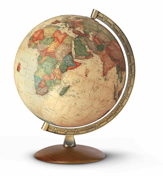 Mappamondo in Stile Antico Luminoso
