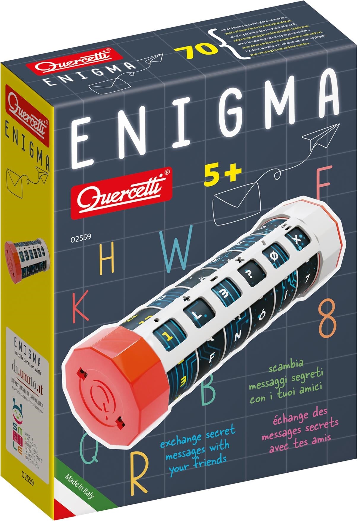 Gioco Educativo Tubo Enigma 5 + new