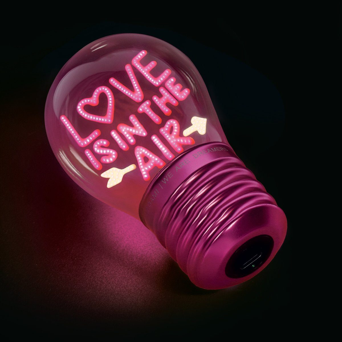 Lightbulb Shaped Table Lamp