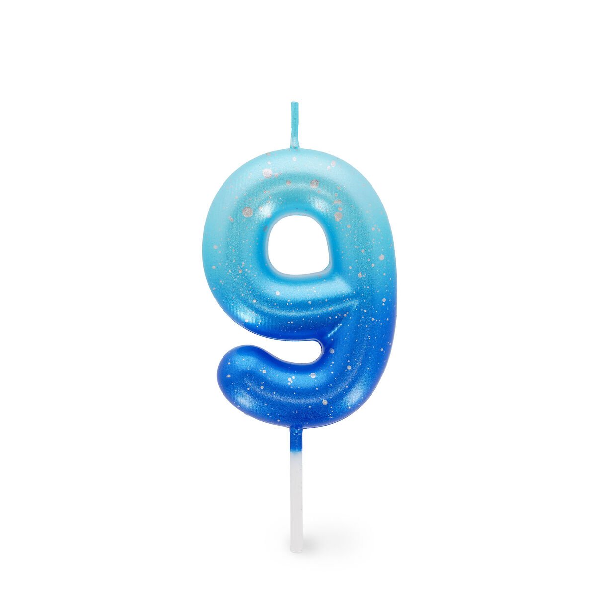 Candela Torta Blue - Happy Birthday Candle