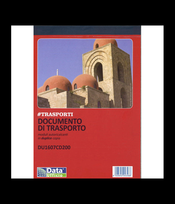 Blocco Documento dintrasporto duplice copia