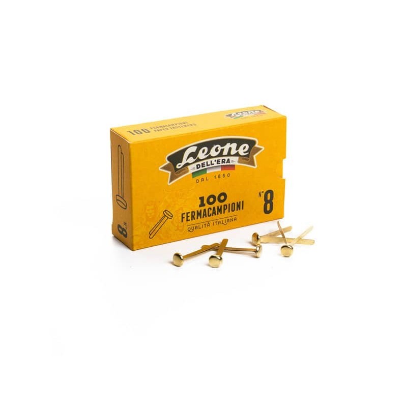 Fermacampione n° 8 38 mm scatola 100 pezzi Cod. FC8