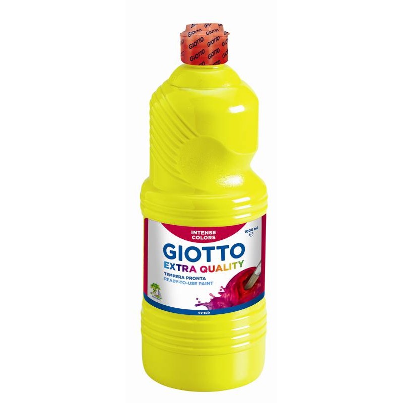 Tempera pronta Giotto 1000 ml Giallo primario F533402