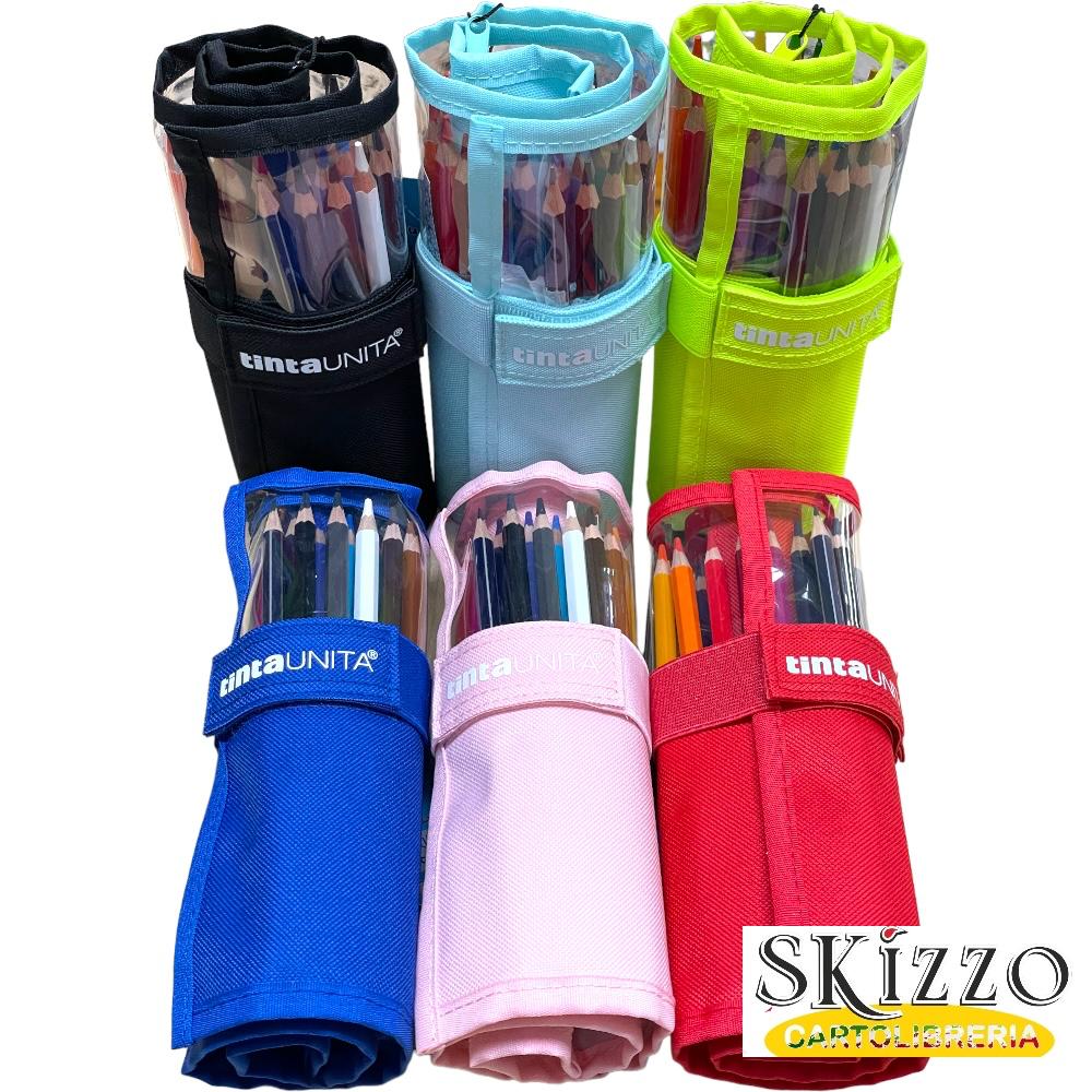 Rotolo 24 pastelli + matita HB TU Cod. 61252A