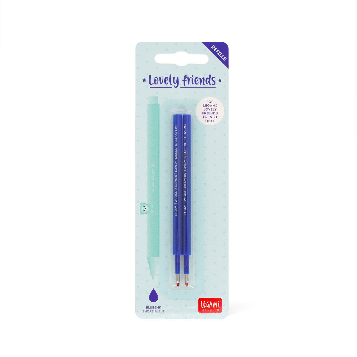 Set 2 Refill per Penna Gel Cancellabile - Erasable Pen