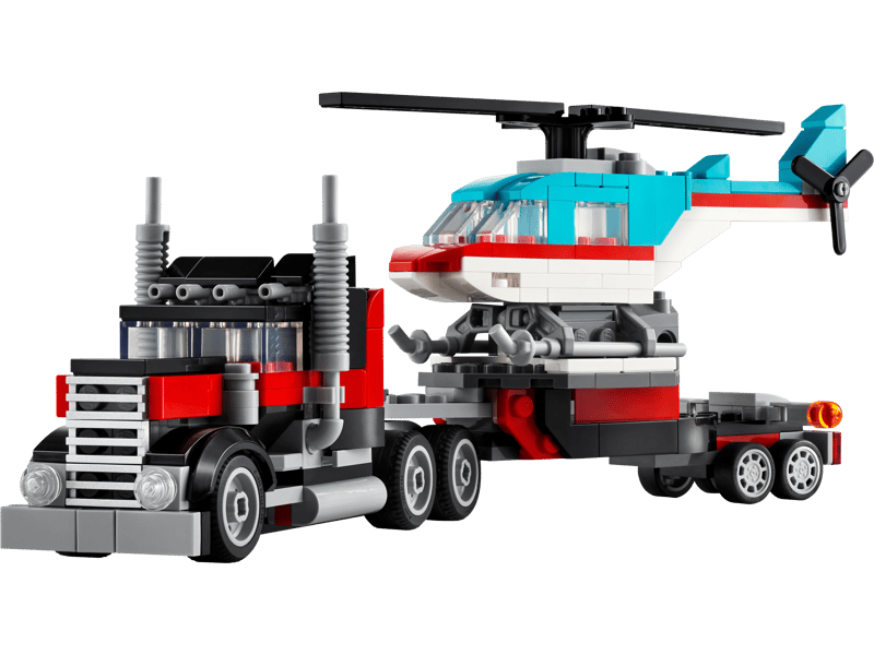 Autocarro  con Elicottero Set di 3 in 1 Cod. 6465045