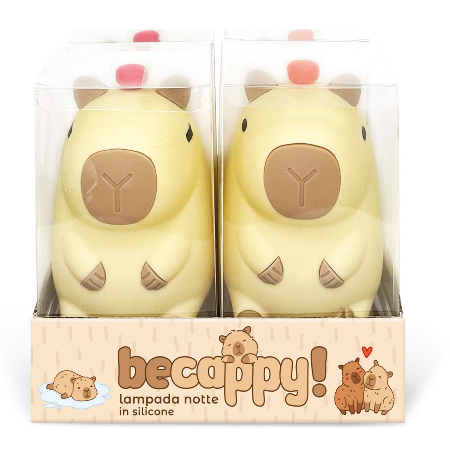 Lampada Silicone Capibara