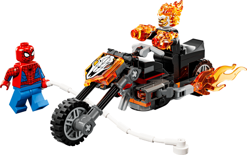 Spider-Man Ghost Rider in motocicletta Cod. 6588659