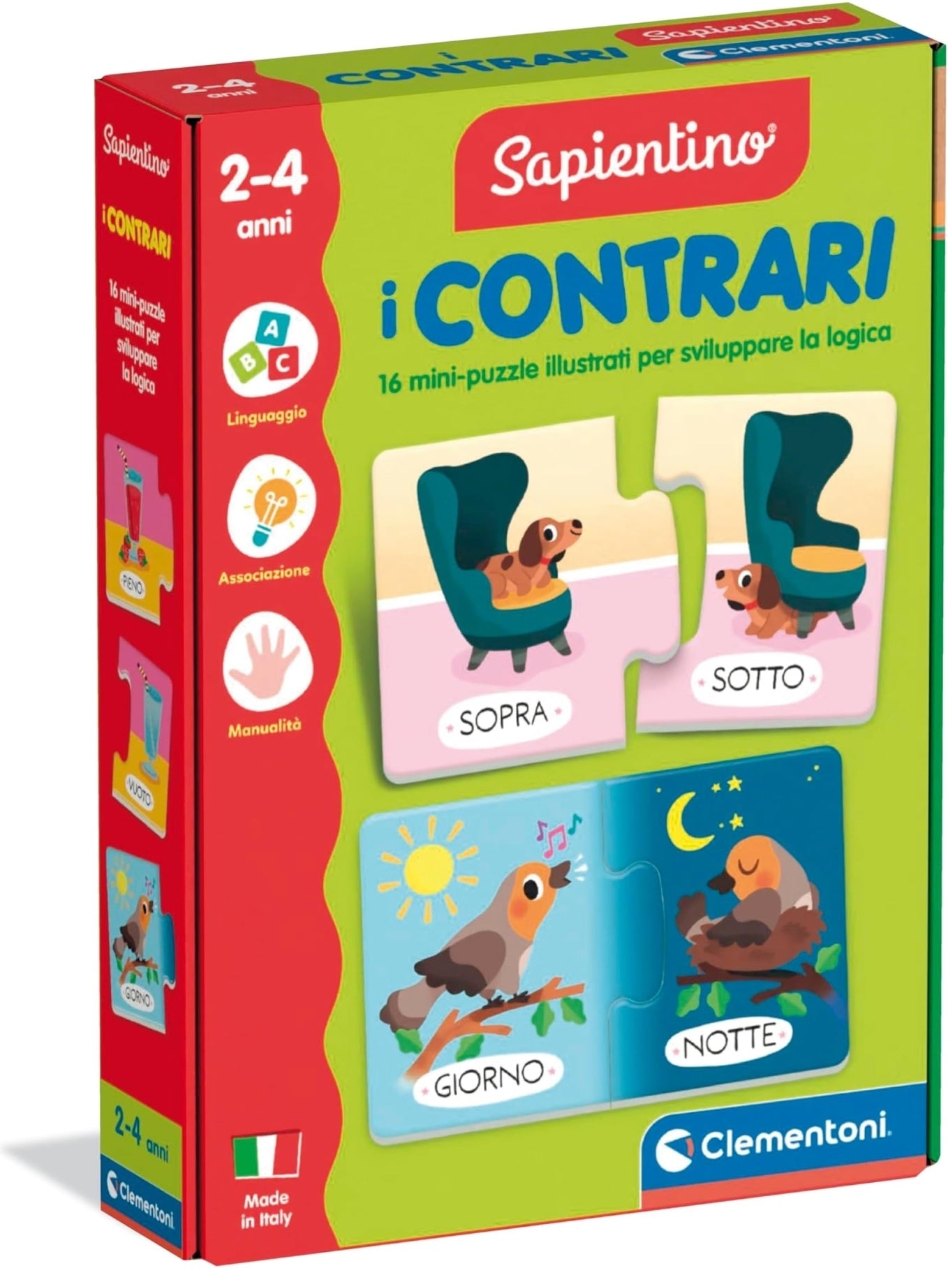 Sapientino I Contrari 2-4 anni Cod. 16843