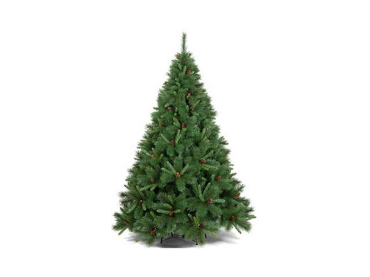 Albero Amazzonia New c/pigne H. 180 cm PE + PVC Montaggio a gancio