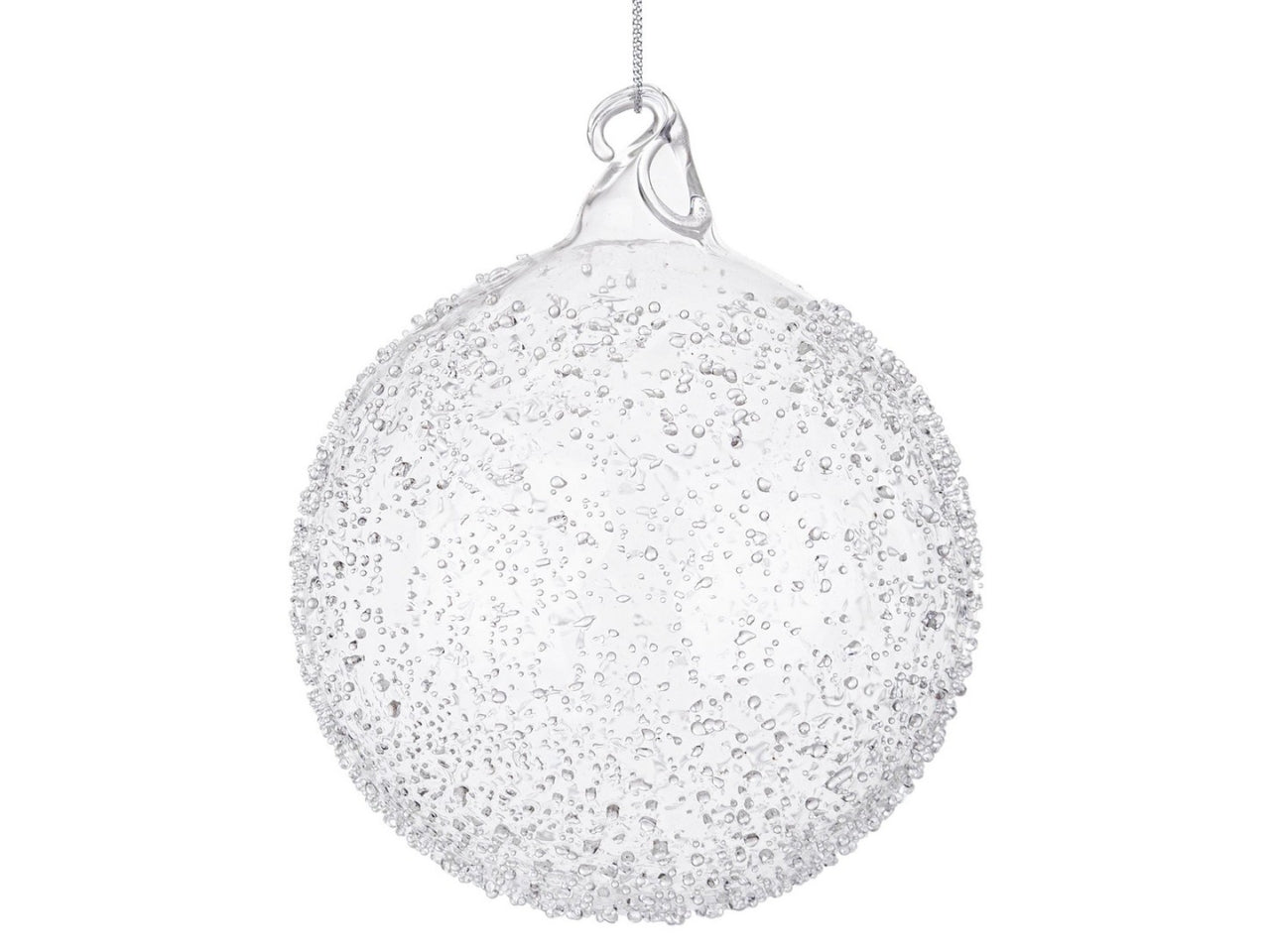 Sfera in vetro Trasparente D. 10 cm Cod. 972453
