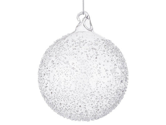 Sfera in vetro Trasparente D. 10 cm Cod. 972453