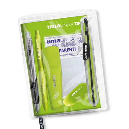 Agenda 12 mesi tinta UNITA con accessori TU 2024/2025 8 colori