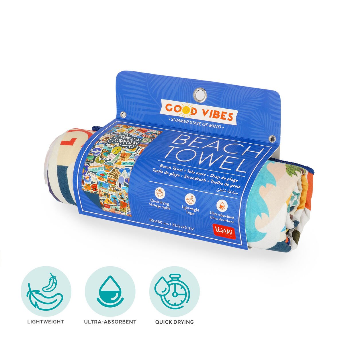 Telo Mare Travel Stickers - Beach Towel