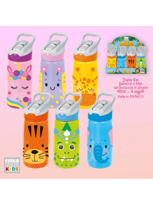 Borraccia Trit. 480ml  Kids T.U. Cod. 62863