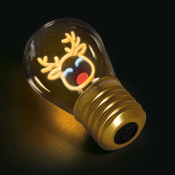 Bulb Fiction Ligthbulb Reindeer CLB0002