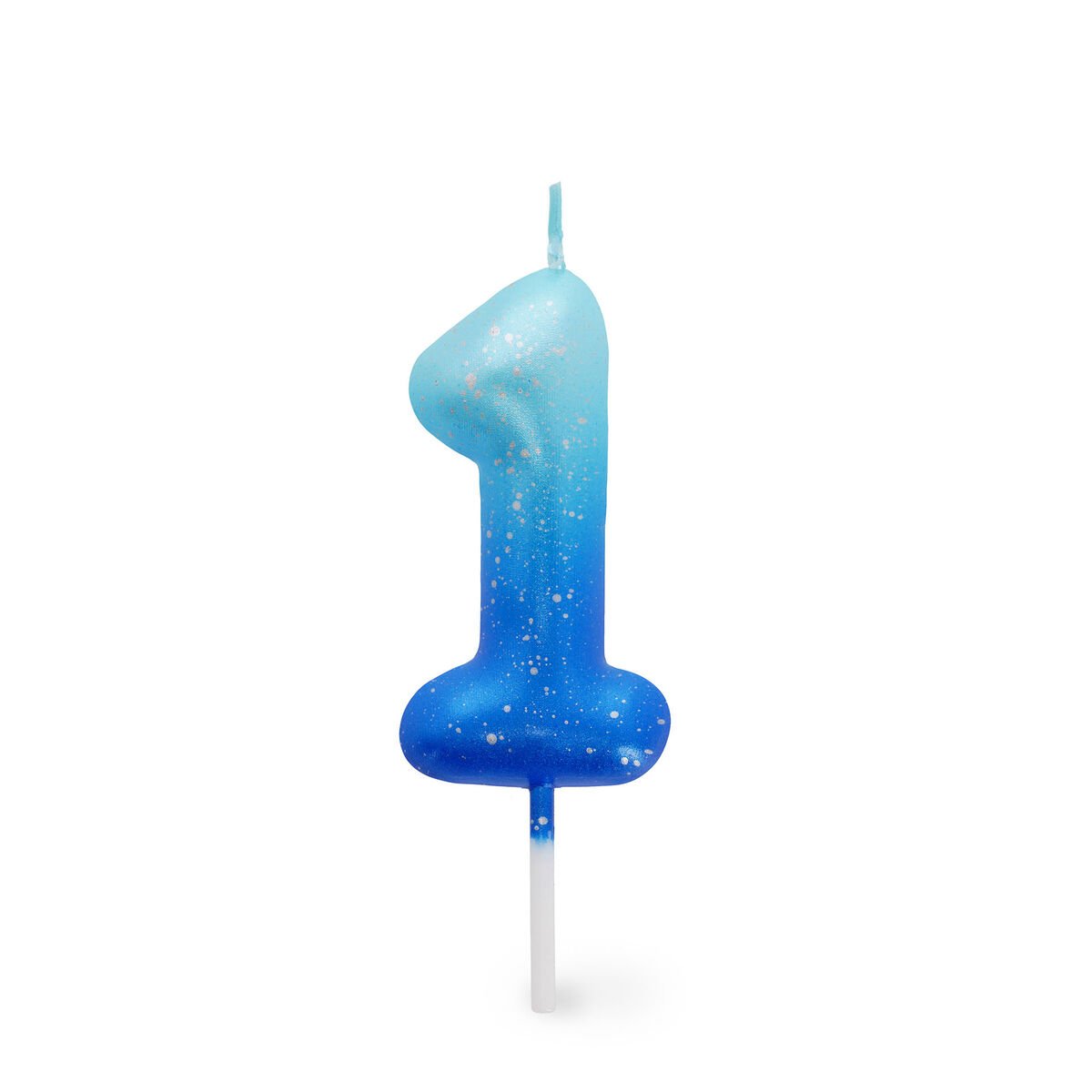 Candela Torta Blue - Happy Birthday Candle