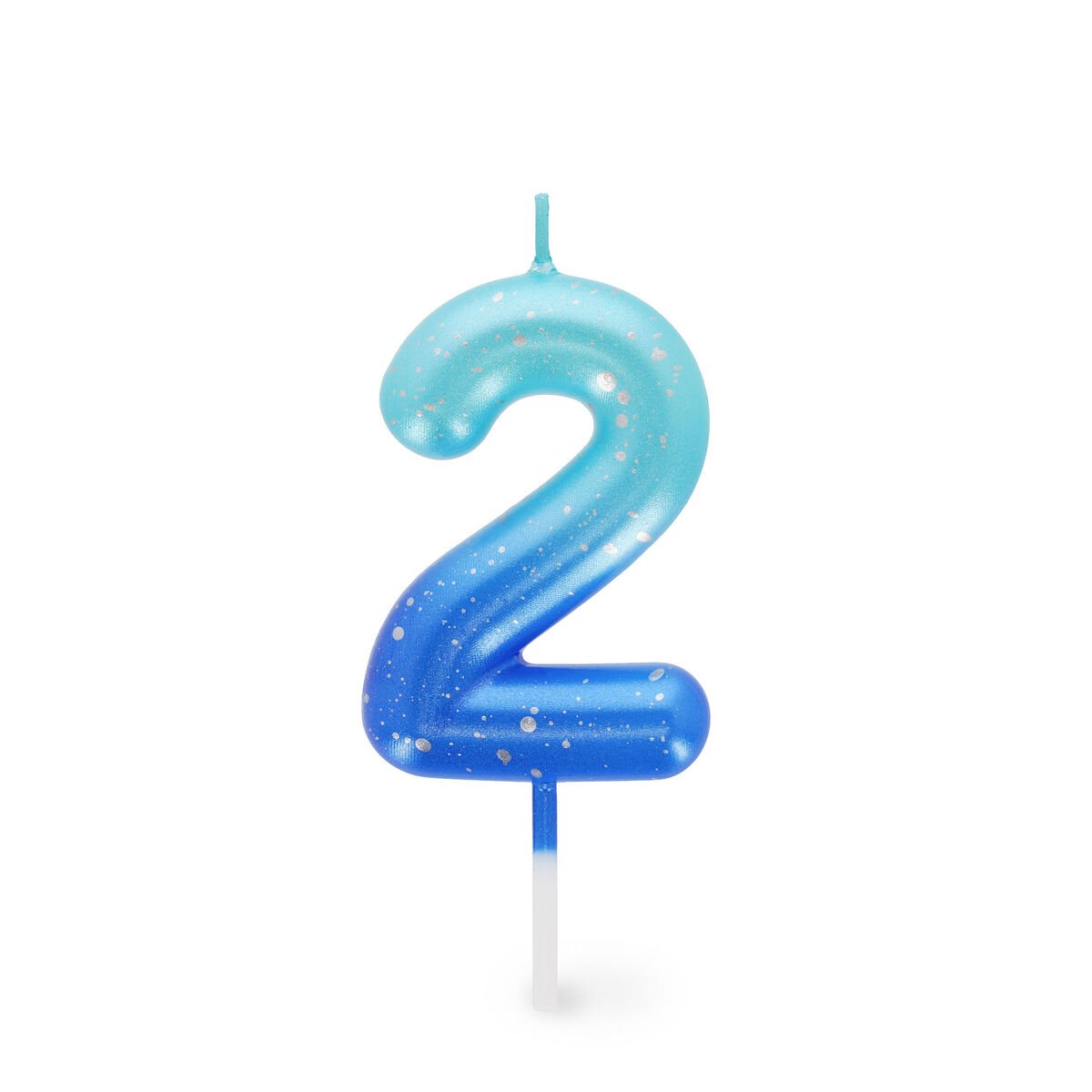 Candela Torta Blue - Happy Birthday Candle