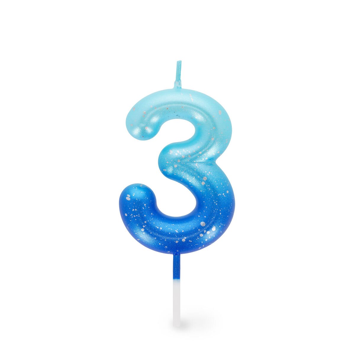 Candela Torta Blue - Happy Birthday Candle