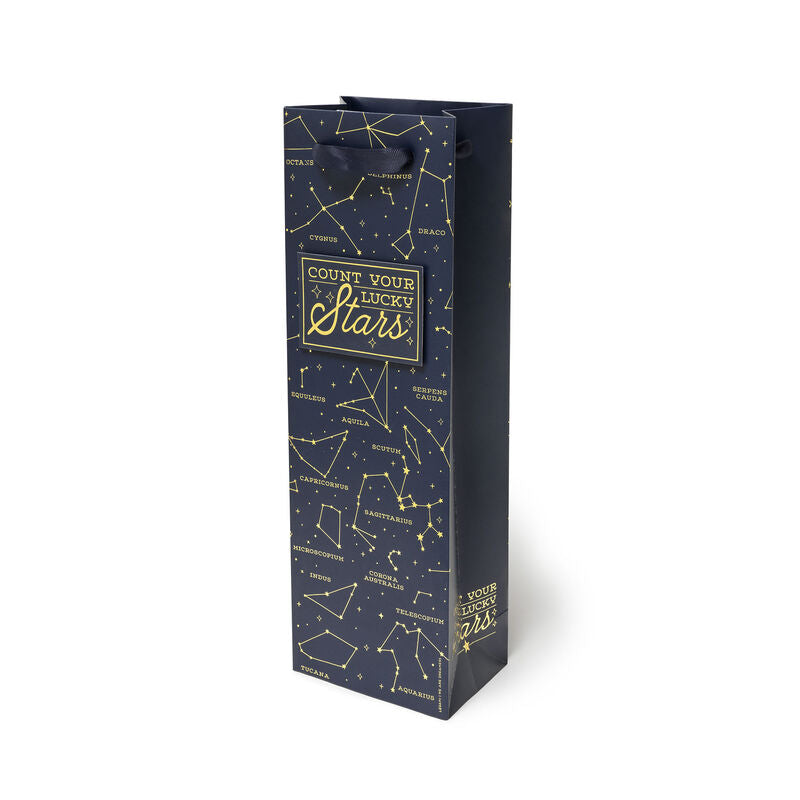 Sacchetto Regalo - Bottle - Stars Cod. GB0613