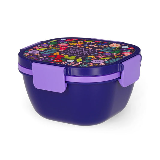 Contenitore Porta Pranzo 1700 ml - Flowers - Lunch Box COD. LBS0004