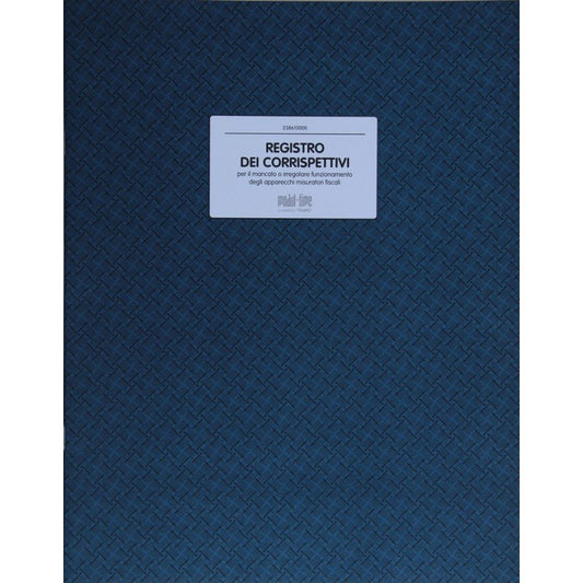 Registro corrispettivi mancato funzionamento reg. cassa Cod. 238610000