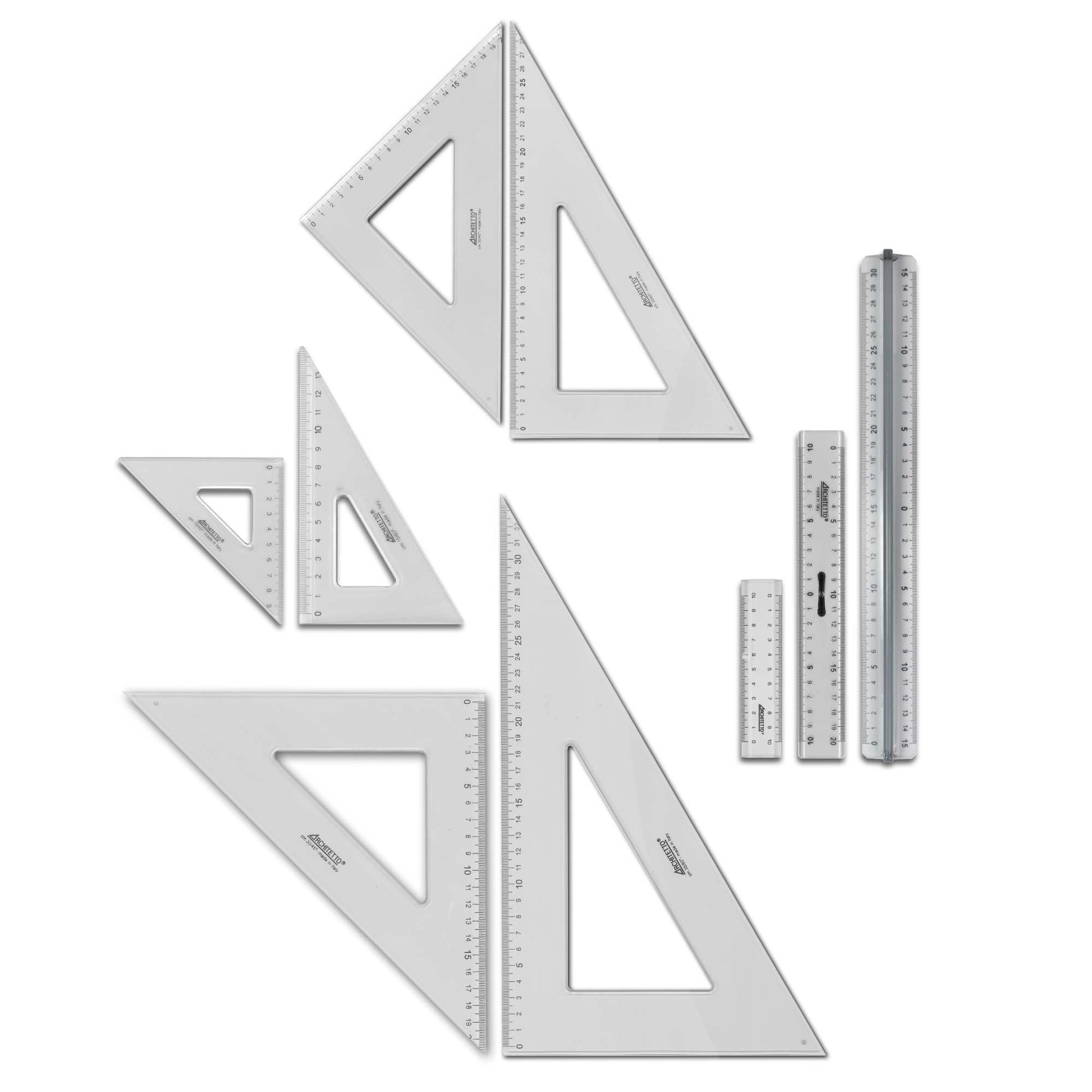 Squadra Architetto 45° 30 cm Cod. 2329