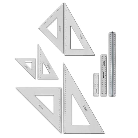 Squadra Architetto 45° 30 cm Cod. 2329