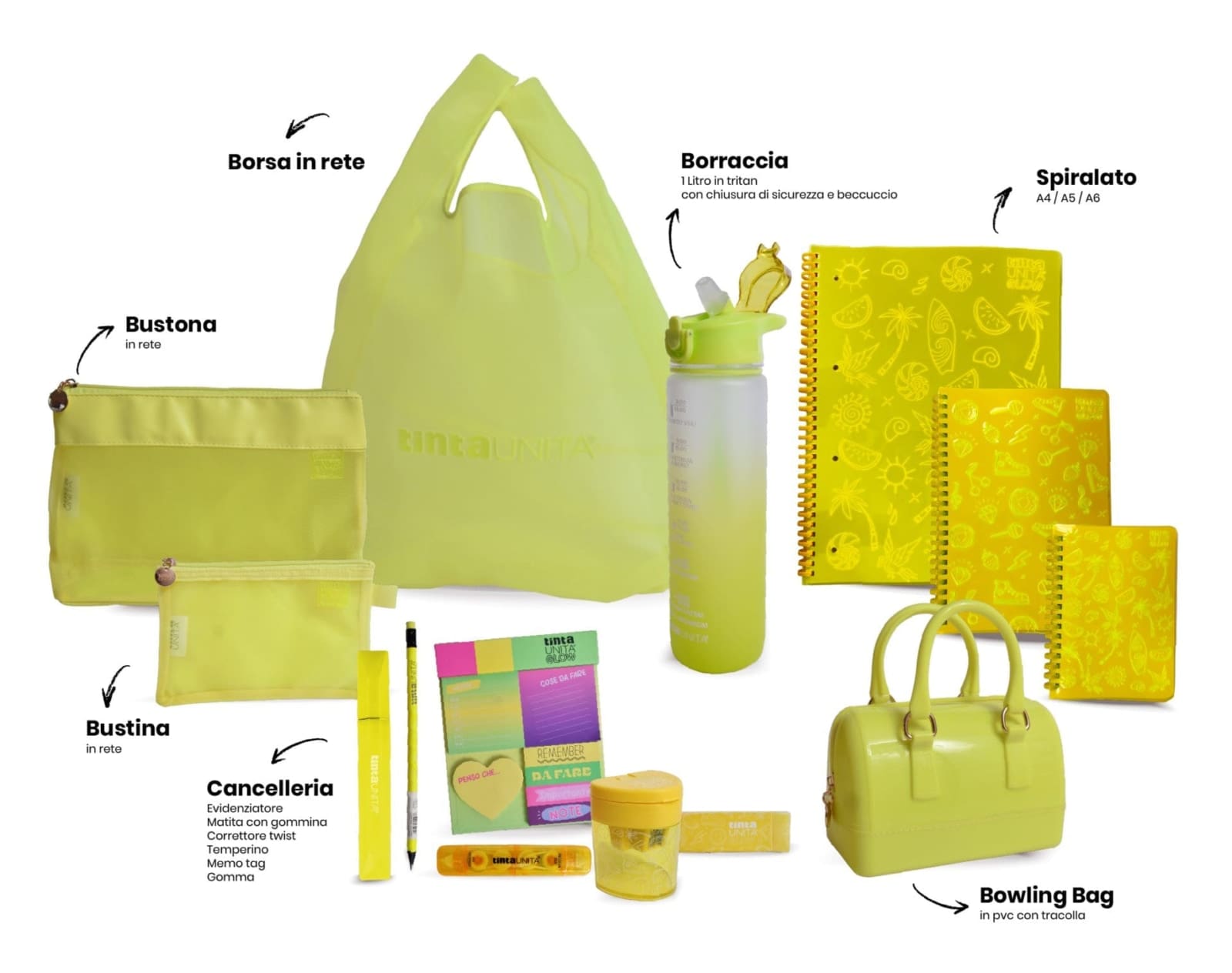 Borraccia gradient 1L TU Glow Cod. 62135A