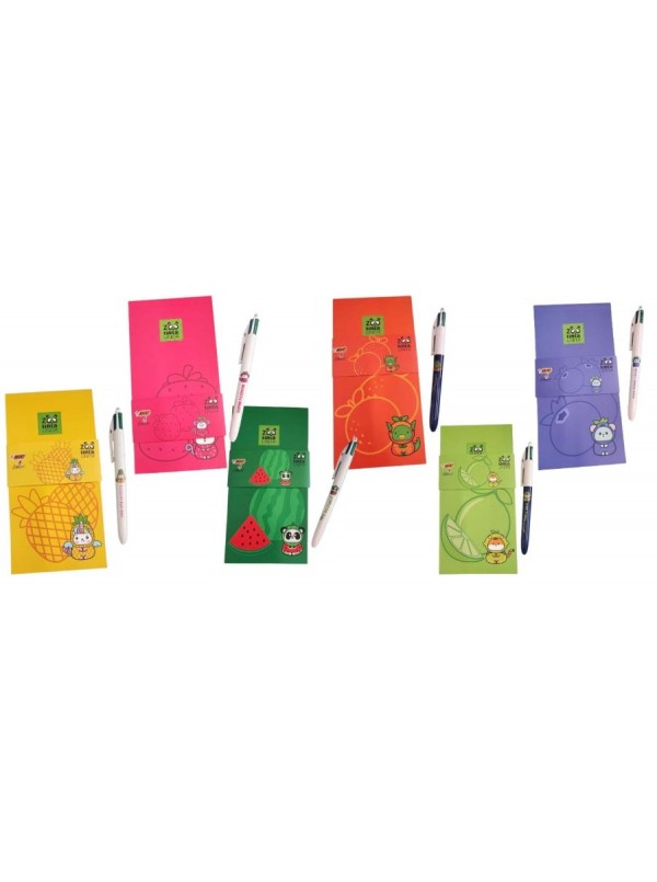 Gift Set Bic4c.+Charm T.U. Zoo