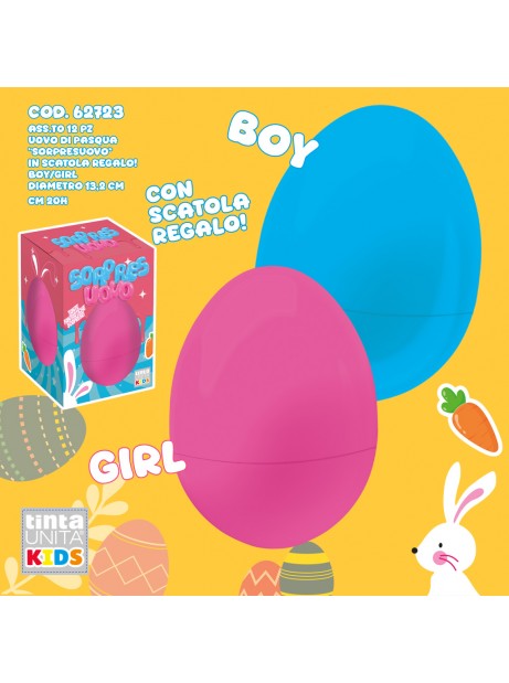 Uovo Pasqua Sorpresuovo Boy / Girl Cod. 62723