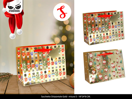 Sacchetto orizzontale Gold Small Cod. XT3169