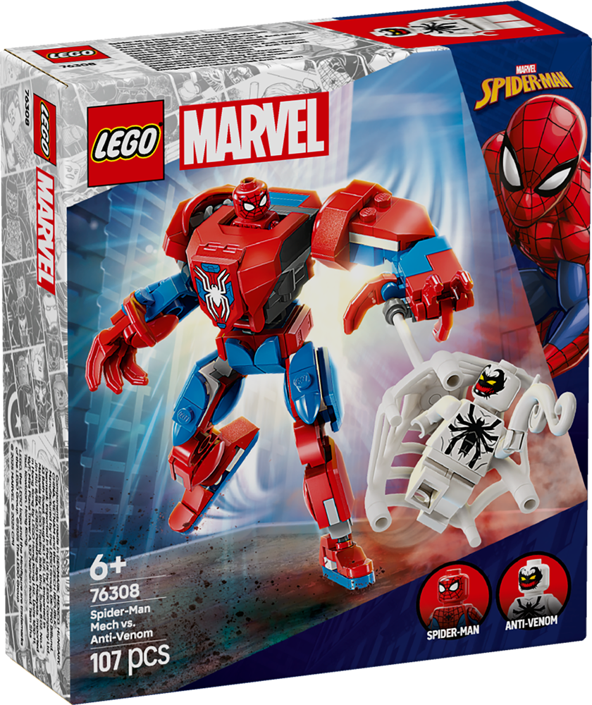 Mech di Spider-Man contro Anti-Venom Cod.76308