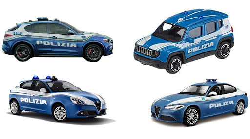 Auto 1:43 Auto Polizia Cod. 18-01322