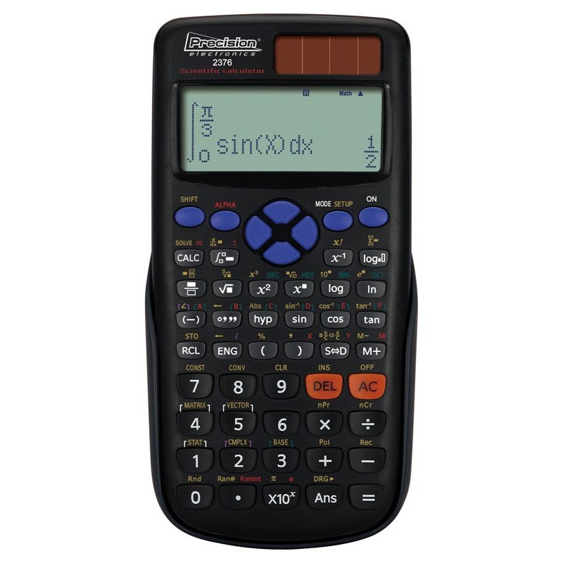 Calcolatrice scientifica 2376 10+2 cifre 417 Funzioni