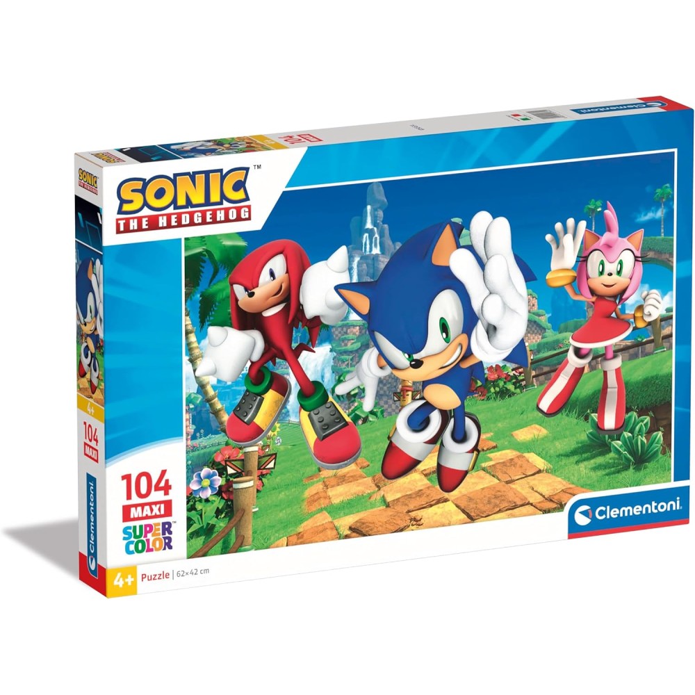 Puzzle Maxi Sonic 104 pz Cod. 25764