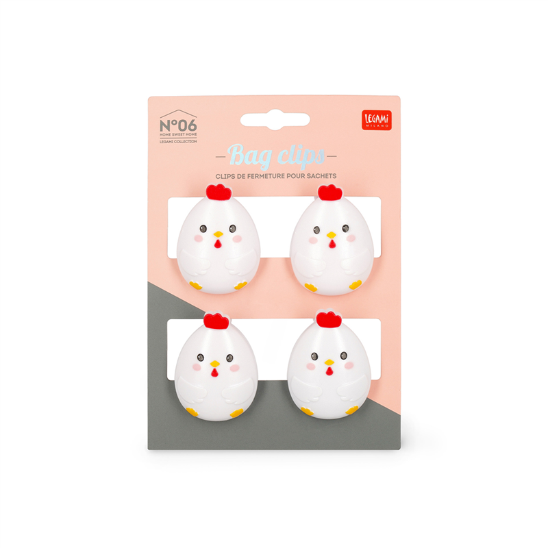 Bag Clips - Set Of 4 Bag Clips Cod. CLIP0006