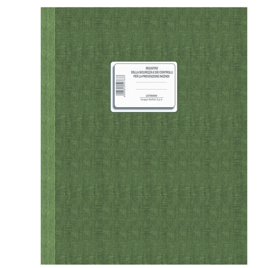 Registro Sicurezza e Controlli per la prevenzione incendi cod. DU137550000