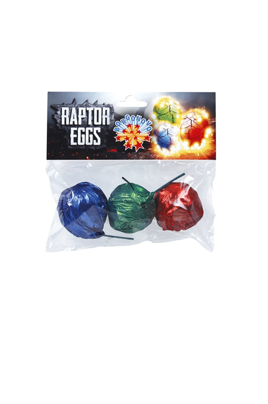 Raptor Eggs 3 pezzi Cod. 0127M