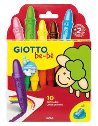 Pastelli a cera Giotto Be-Bè Cod.F477900
