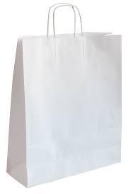 Sacchetto con manico ritorto Arancione