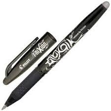 Penna Frixion Ball con tappo 0.7 mm Nero