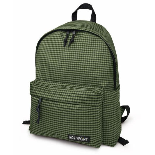 Zaino Northpoint basic square 2 scomparti Verde Oliva Cod. 81222