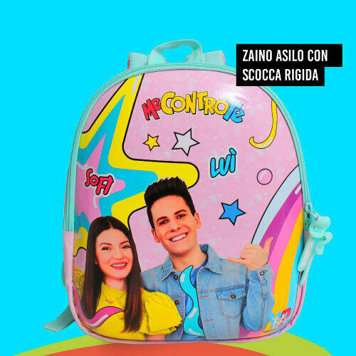 Zaino Asilo Rigido Rosa MCT BTS Cod. 51301