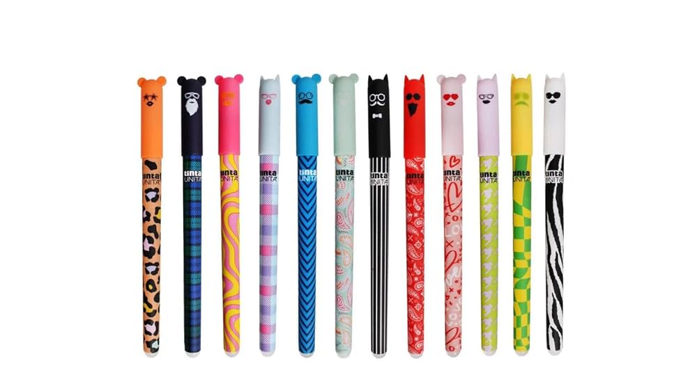 Magic Box 12 Penne Le Cancellabili TU Fashion Inc. Blu Verde Rosso Cod. 61599