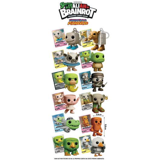 Flowpack 1 carta promo + 3D Serie Alpha - Universo Psichedelico Cod. DIP78014